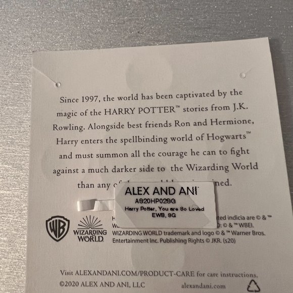 Alex and Ani - Harry Potter - You Are So Loved - Bracelet - Picture 2 of 2
